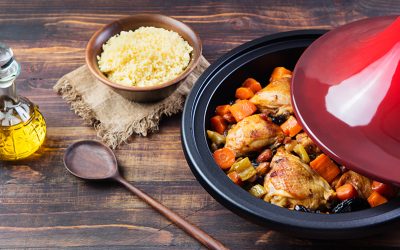 Healthy & Easy to Make Moroccan Chicken & Vegetables Recipe
